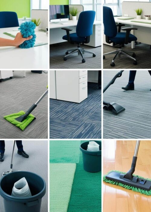 Dusting and wiping
