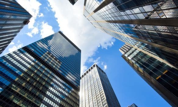 ProCleanings team cleaning Midtown NYC office
